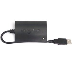SingStar Microphone USB Converter Adapter SCEH-0001 for Sony PlayStation PS2 PS3
